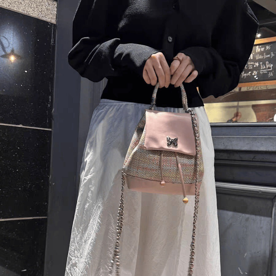 Wholesale Design Woven High-end Chain Versatile Backpack